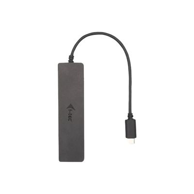 i-Tec - Hub - 2 x SuperSpeed USB 3.0 + 2 x USB-C 3.1 Gen 1 - de bureau