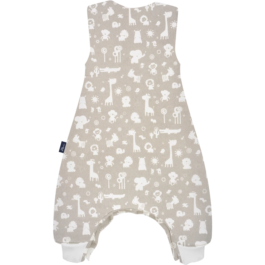 Alvi® Sleep-Overall Thermo Zootiere taupe