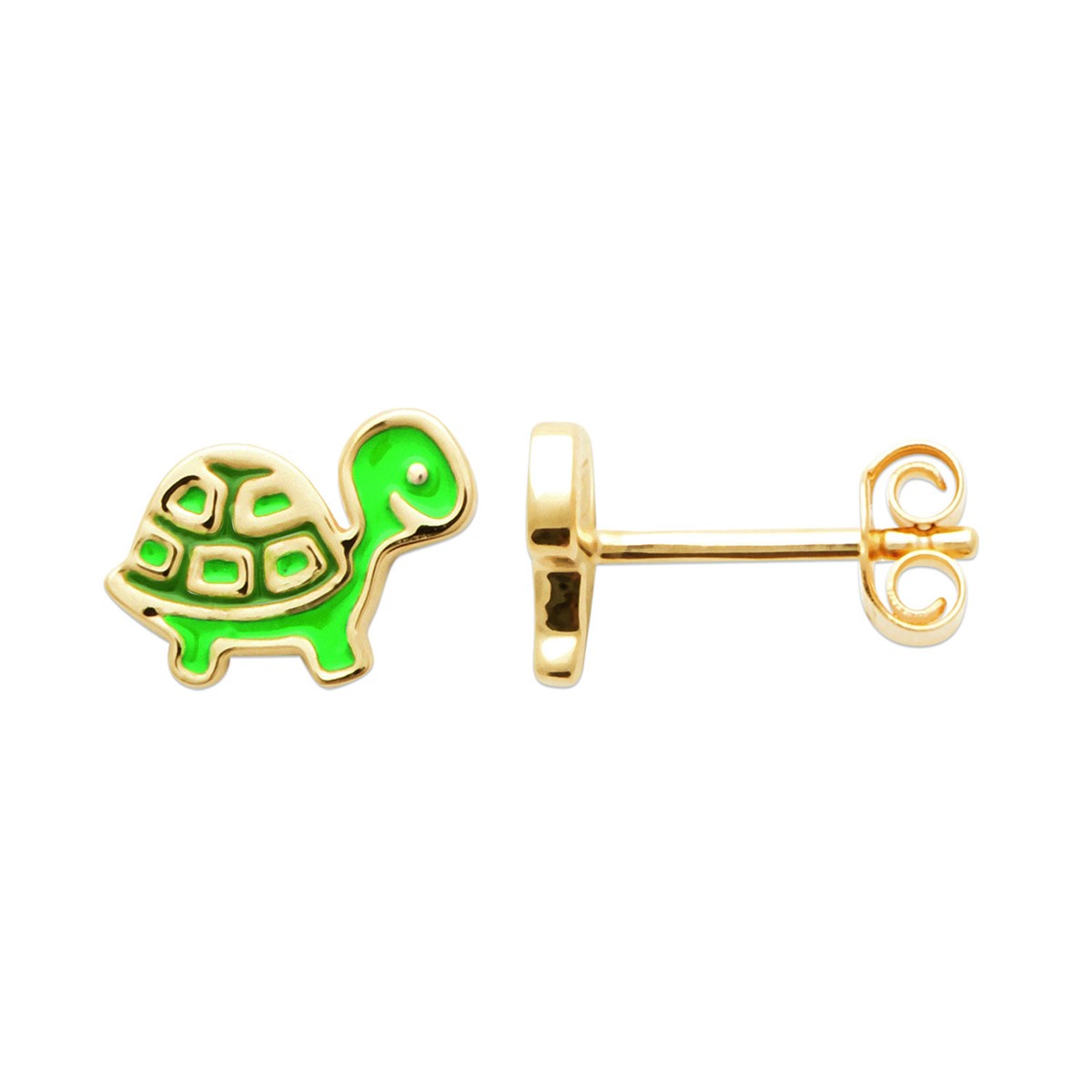 Boucles d'oreilles Brillaxis tortues