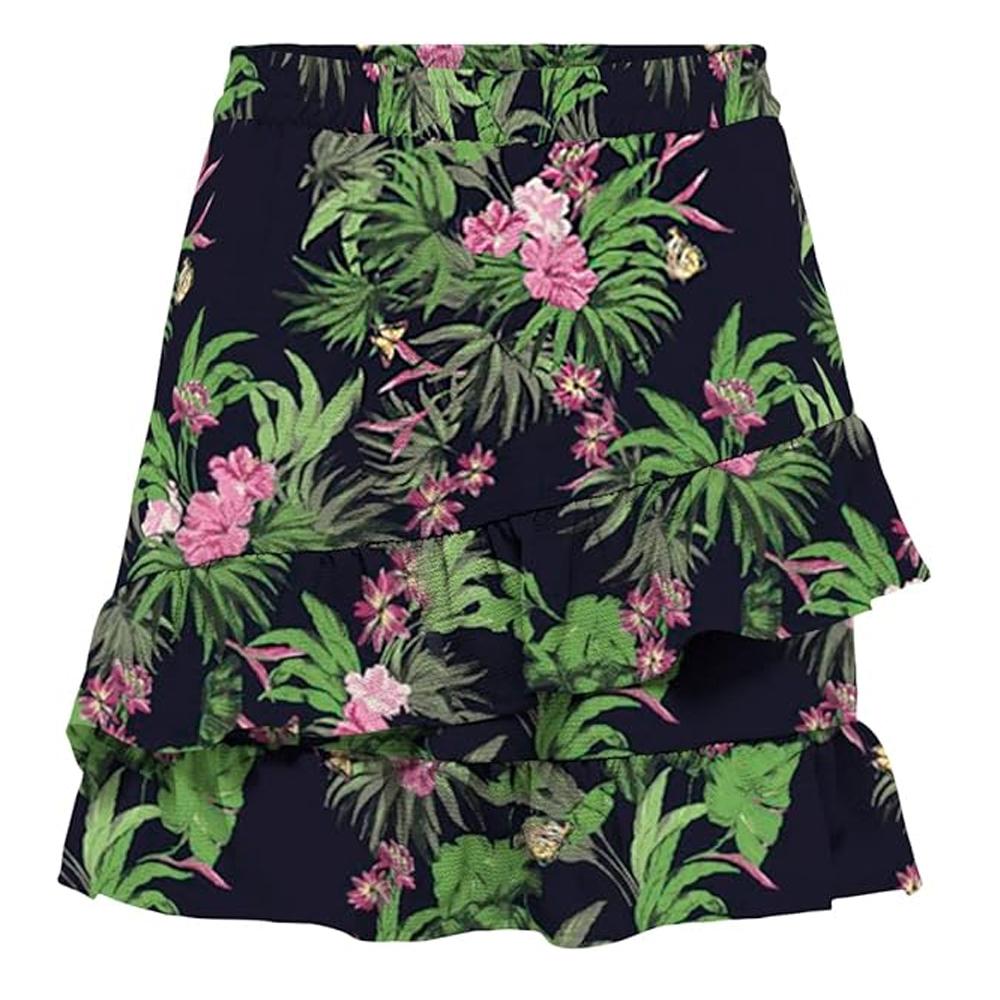 Only Jupe Noir/Vert Femme Only Onlnova Life Merle
