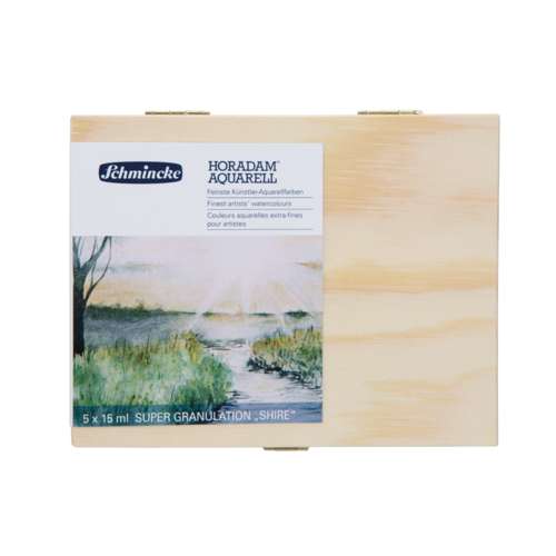 Schmincke HORADAM® AQUARELL SUPER GRANULATION-Sets, 5 x 15 ml
