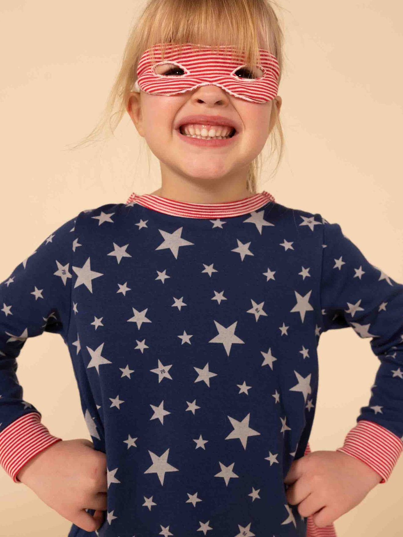 pijama de algodão fluorescente