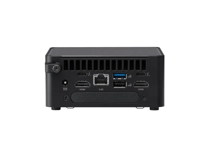 ASUS NUC 14 Pro  RNUC14RVHV700002I - Barebone - mini PC 1 x Core Ultra 7 165H / op til 5 GHz - vPro - RAM 0 GB - Intel Arc Graphics - IEEE 802.11ax (Wi-Fi 6E), Bluetooth 5.3 - sort