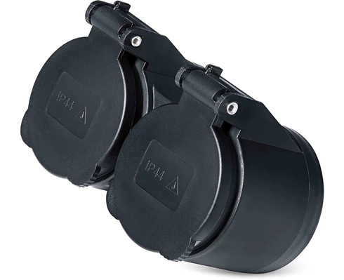 Andersson Splitter Plug 2 way, Outdoor, Grounded EU