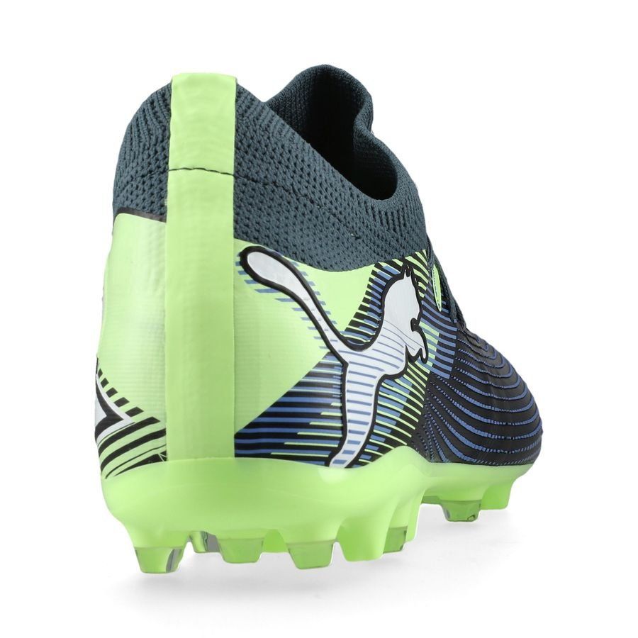 PUMA Future 7 Match MG Lights Out - Gray Skies/Blanc/Fizzy Apple