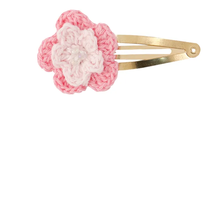 Tartine et Chocolat Barrette Fleur | Rose