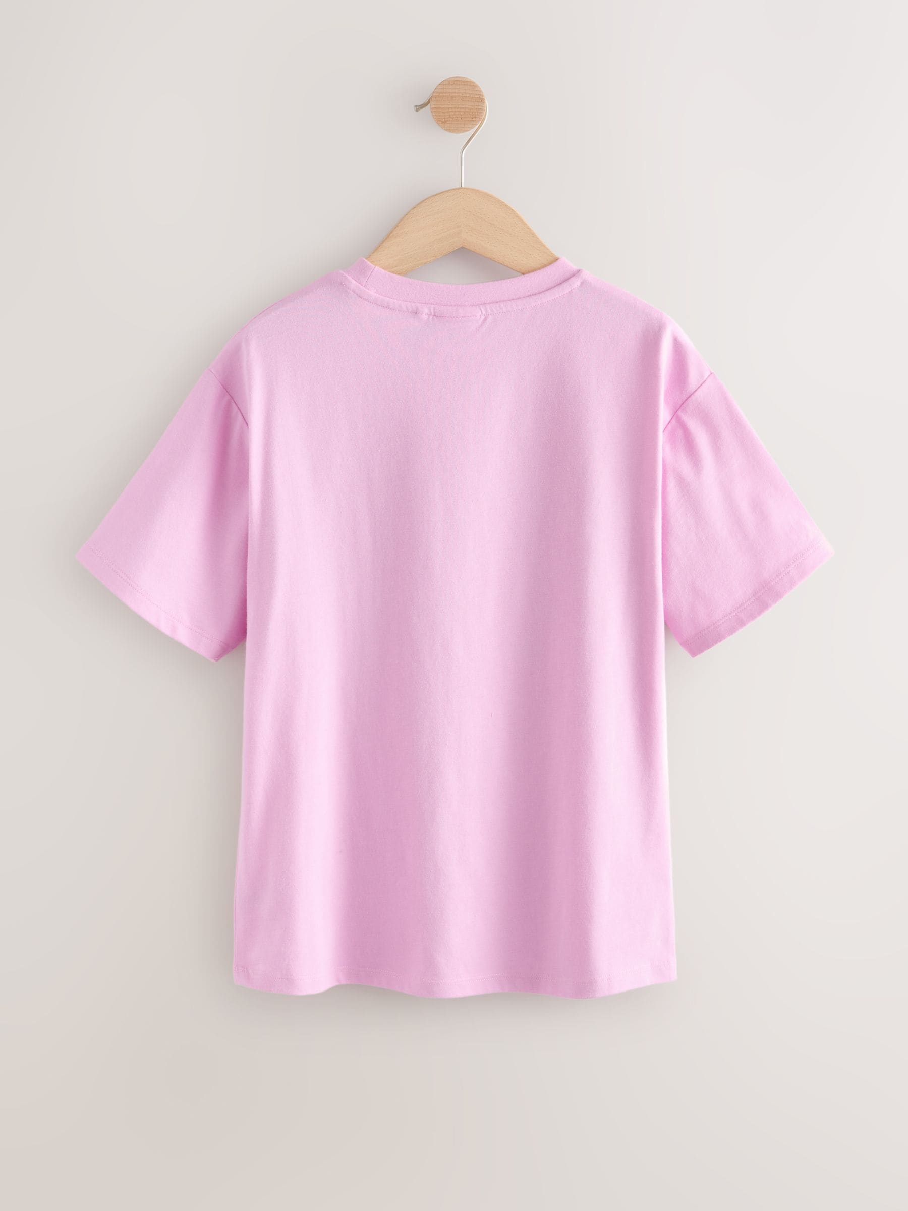 Pink Smiley World - T-shirt met print (3-16 jr)