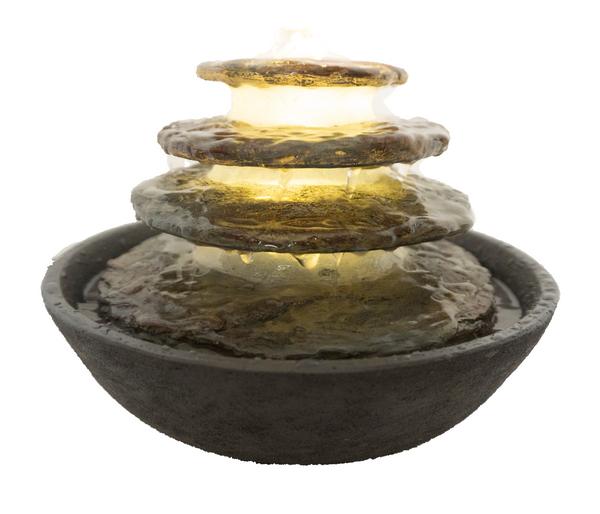 Dehner Polyresin-Zimmerbrunnen Hoku mit