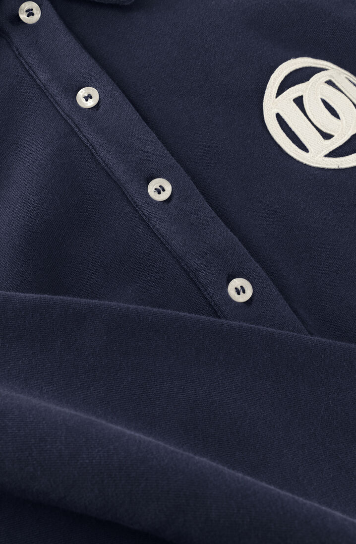 donkerblauwe deblon sports sweater lotte sweater