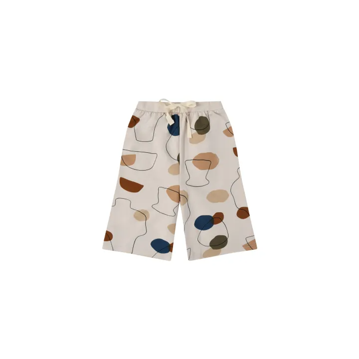 Organic Zoo Pantalon Flare Eponge | Ecru