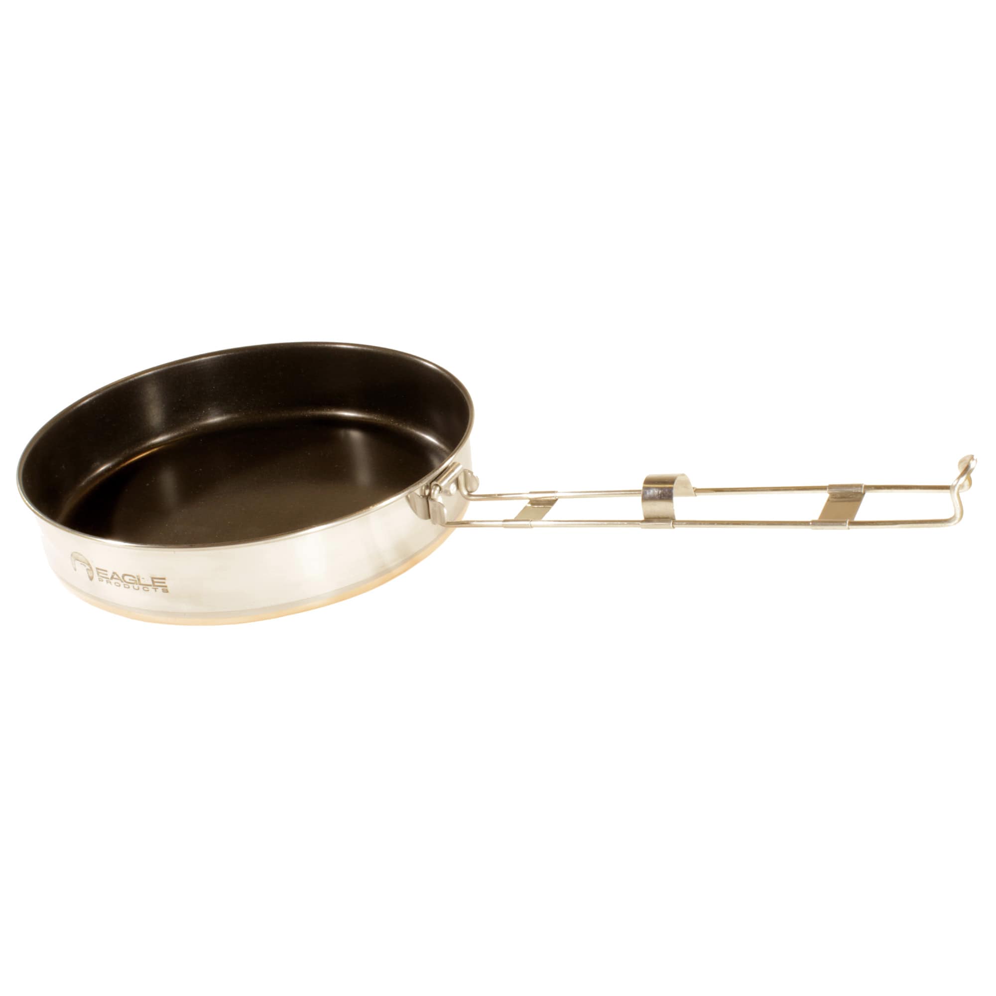 Eagle Products stekepanne stål med teflon<br>Forleng håndtaket med en kvist!