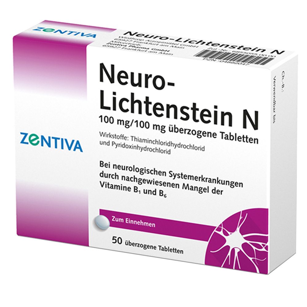 Neuro-Lichtenstein N 100 mg/100 mg