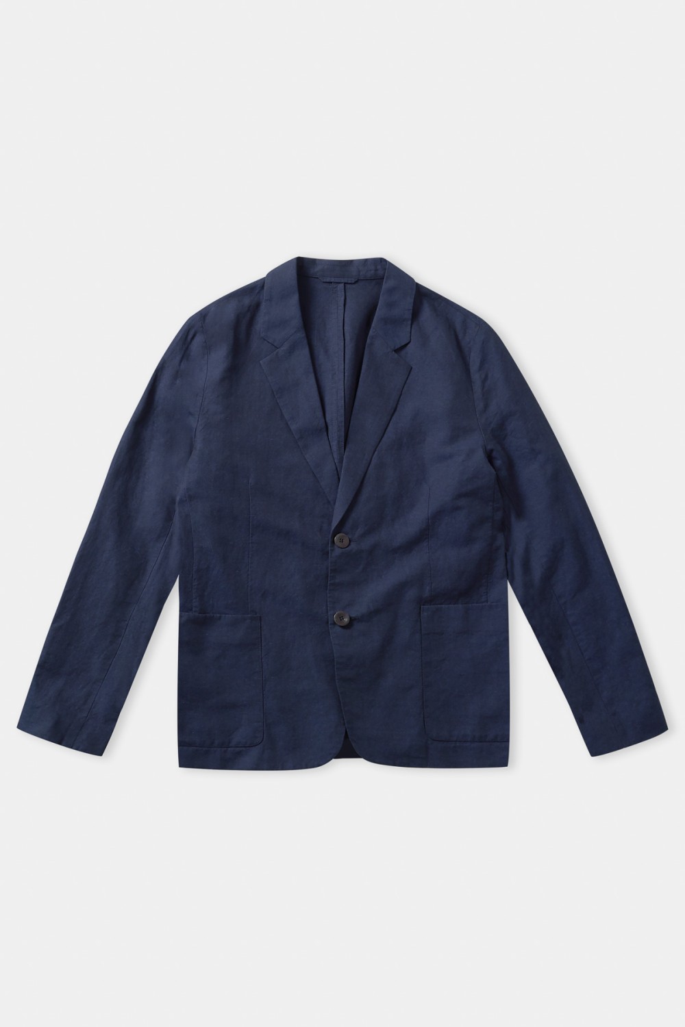About Companions Blazer Enver Linen Navy