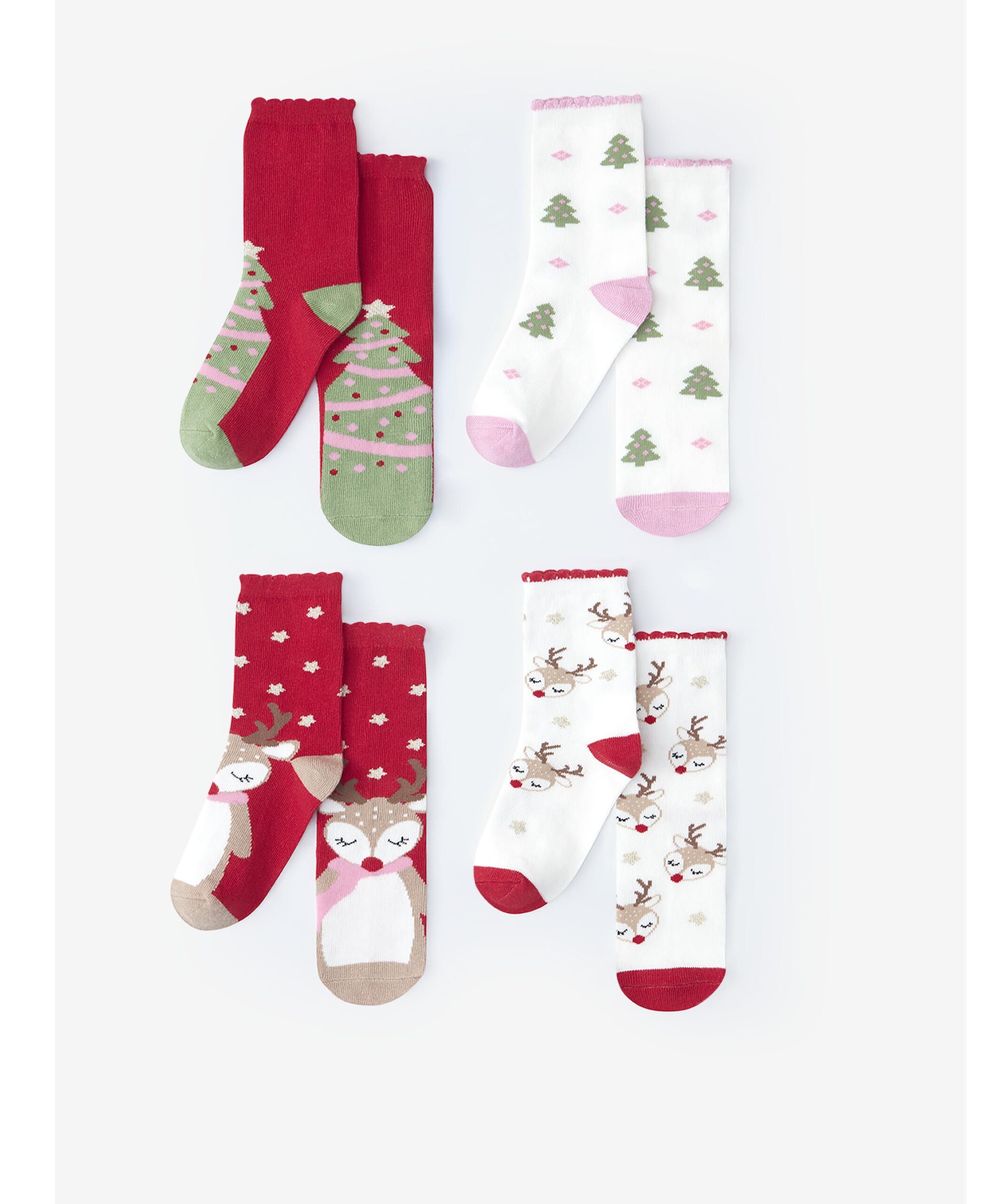 Socken, 4er-Pack