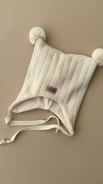 Knytelue Ull m/ Bomullsjersey fôr og Vindstopper | Ubehandlet Ull