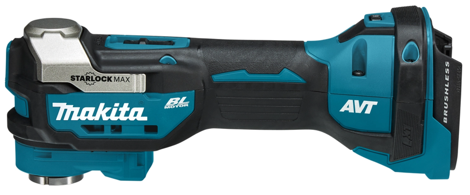 Makita DTM52RTJX2 18V Li-Ion accu multitool (2x 5,0Ah) incl. accessoireset in Mbox - koolborstelloos