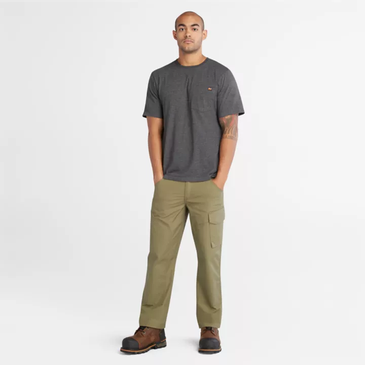 T-shirt à poche Timberland PRO Core pour homme en gris