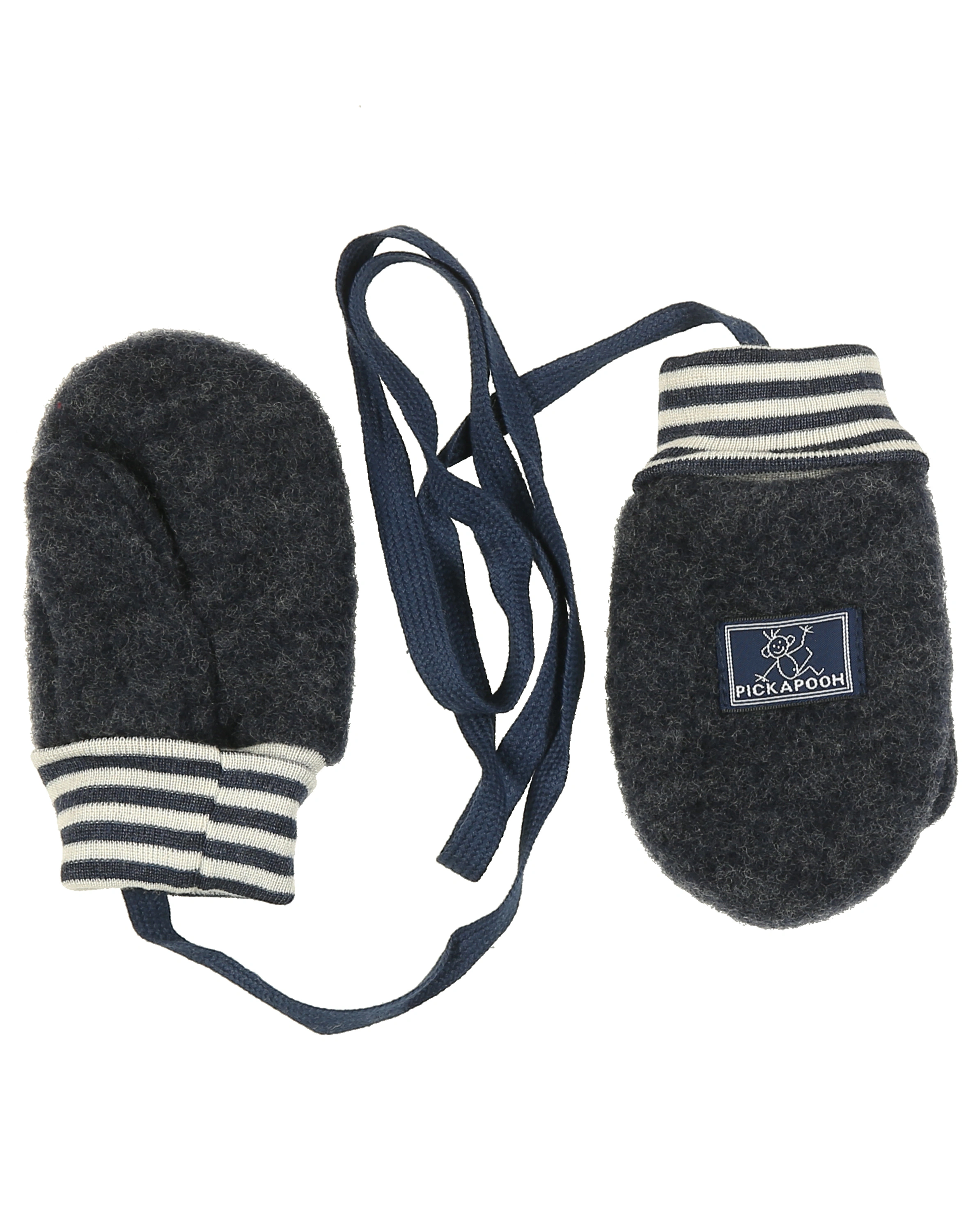 Fäustlinge RINGEL WOLLFLEECE in marine