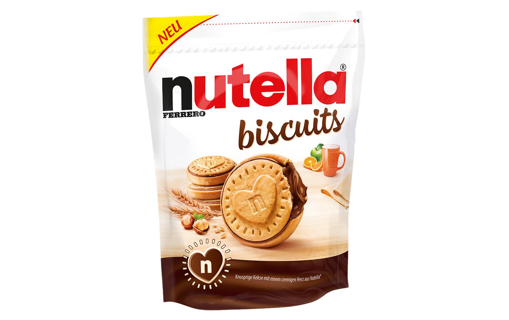 Guetzli Nutella Biscuits 193 gKnusprige Kekse mit Nuss-Nougat-Creme-Füllung