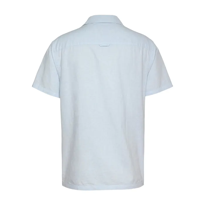 Tommy Hilfiger Regular Fit Linnen Blend SS Overhemd Heren