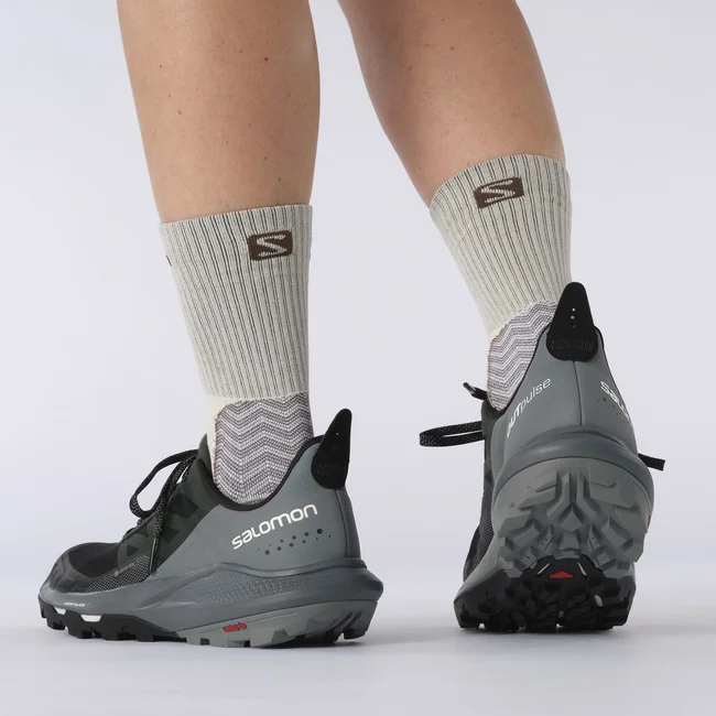 OUTPULSE GORE-TEX  Hiking-Halbschuhe Damen Black/StormyWeather/VanillaIce