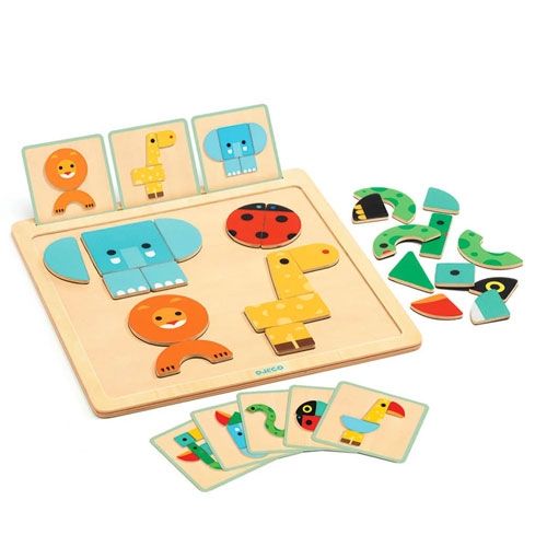 Djeco magnetisch basic geo