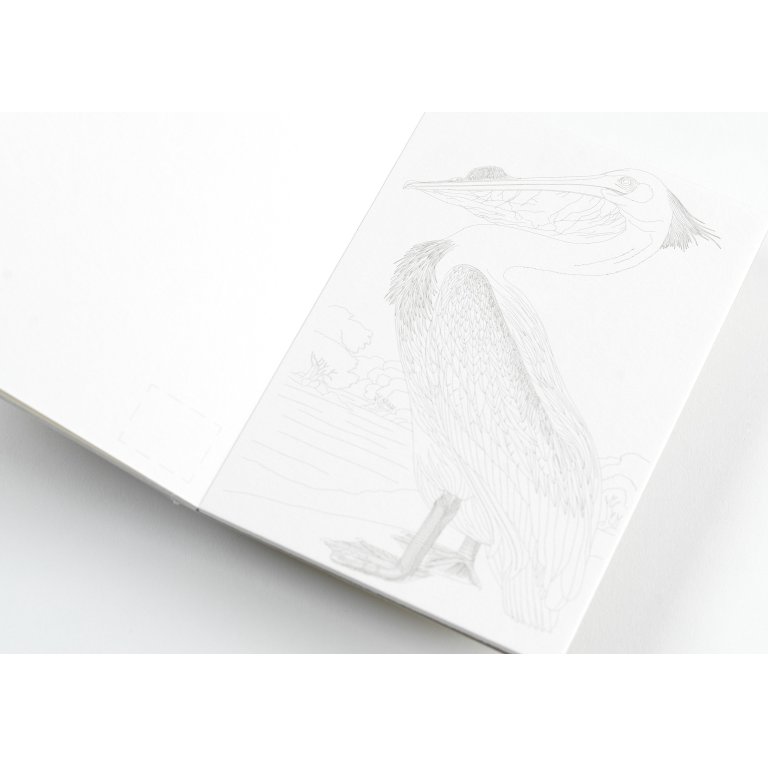 Pepin Künstler-Postkarten-Malbuch Aquarellpapier