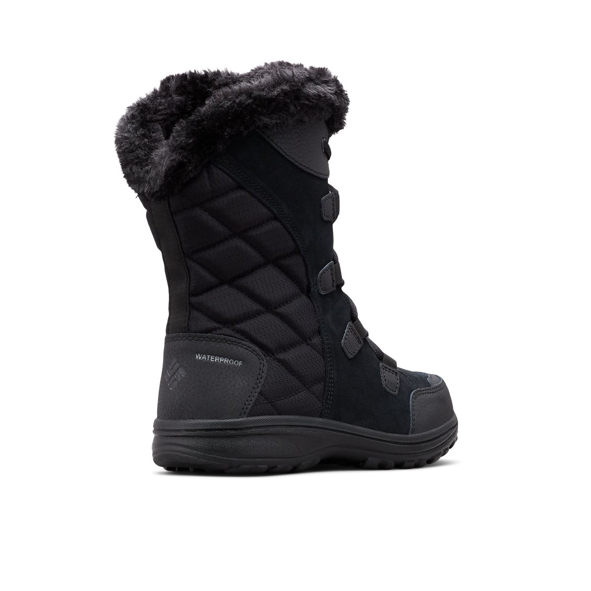 COLUMBIA-Icemaiden_ii-Bottillon d'hiver - Semelle tracteur - Noir