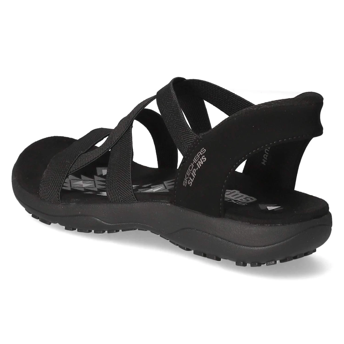 SkechersSandalen STRETCH FLEX - black