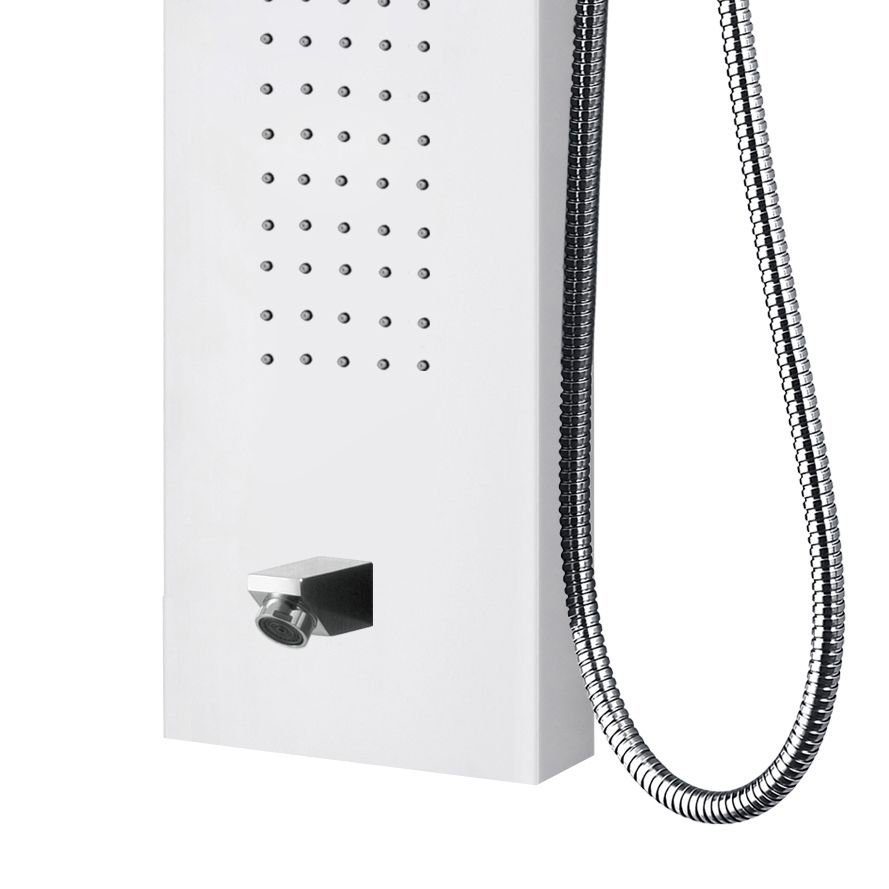 Creavit Aloni thermostatisch douchepaneel wit