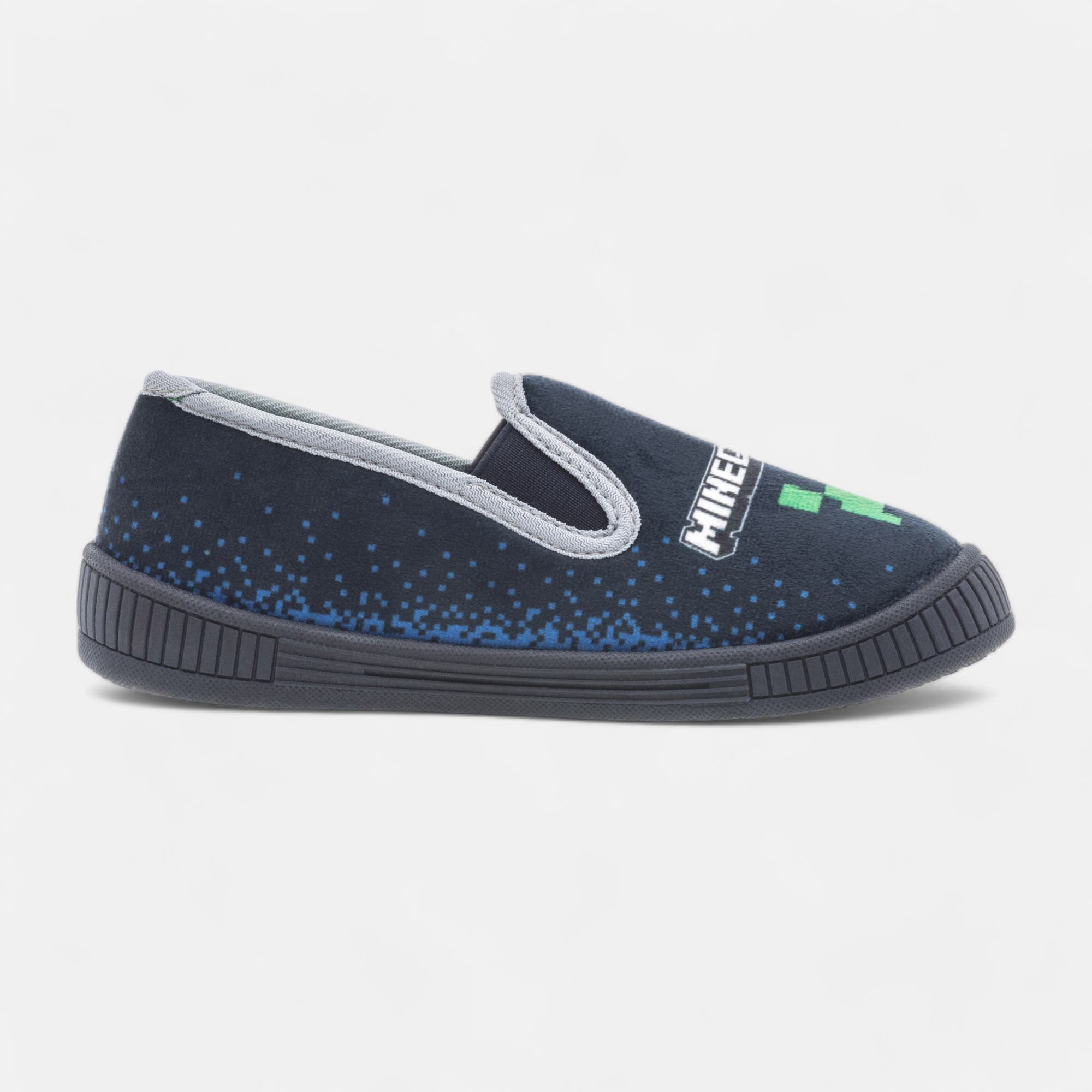 Pantoufles pieds sensibles Garçon bleu marine