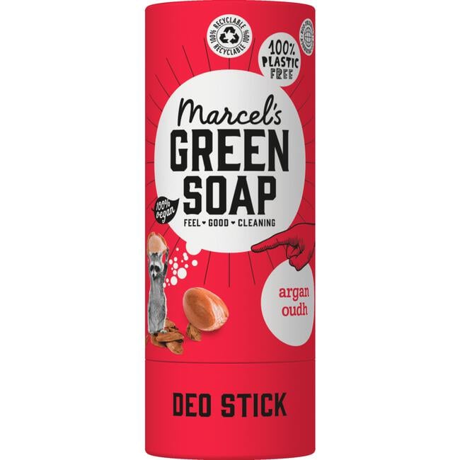 Marcel's Green Soap Argan & Oudh Deodorant Stick