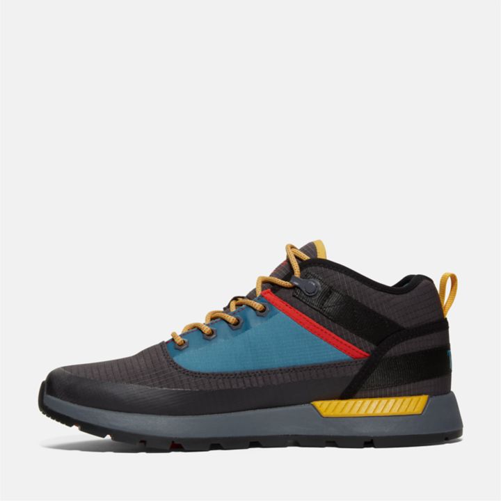 Calça de malha Field Trekker para homens, na cor cinza.