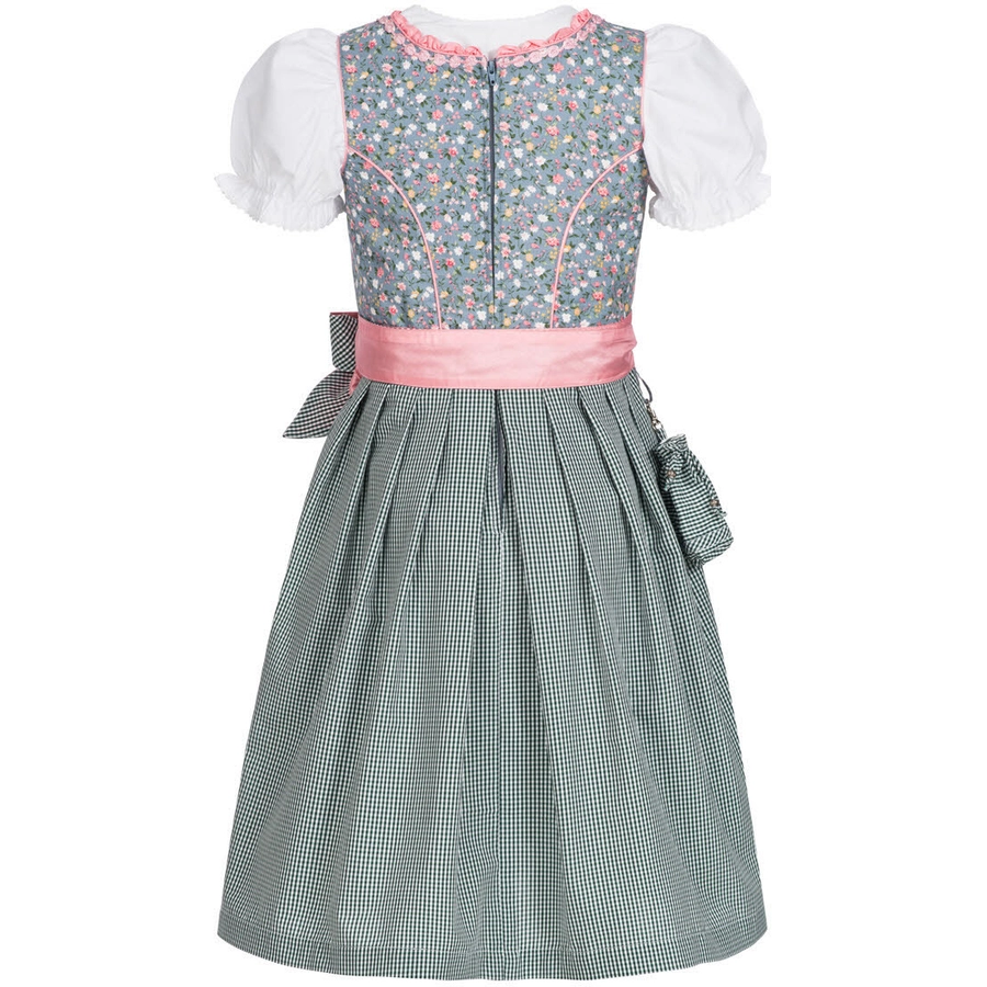 Nübler Kinderdirndl 3-teilig Nicky Blau