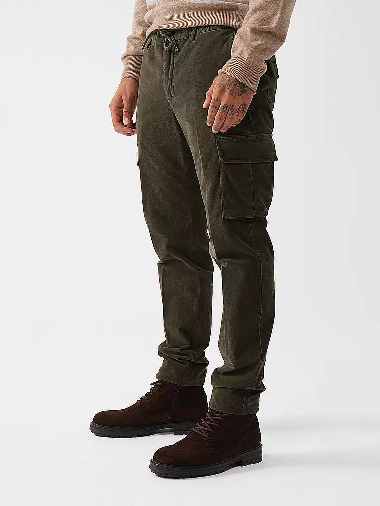 ALBERTO Cordhose JOHN  olive