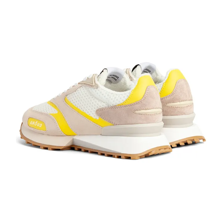 Ghoud Baskets Rush Groove Mesh Suede | Jaune