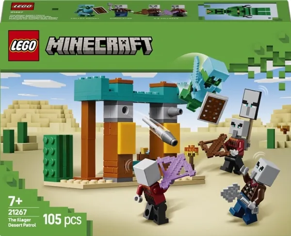 LEGO Minecraft 21267 Illager-ørkenpatruljen