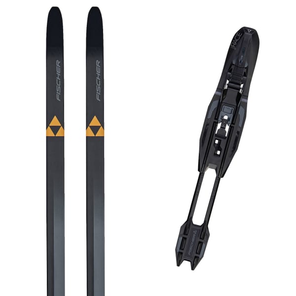 Pack ski de fond FISCHER AEROGUIDE SKATE 85 + BDG RACE SKATE IFP BLACK/BLUE GREY