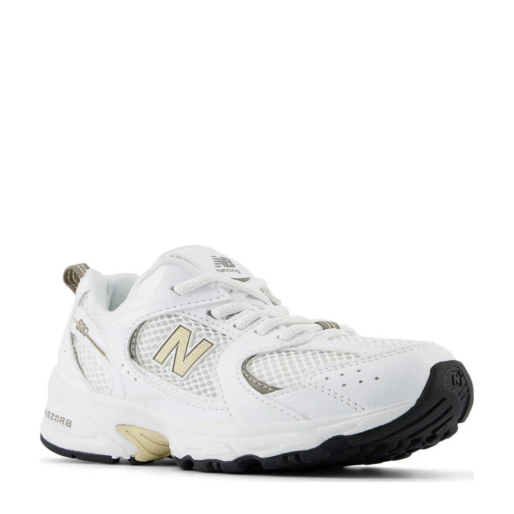 New Balance 530sneakers wit/lichtgeel