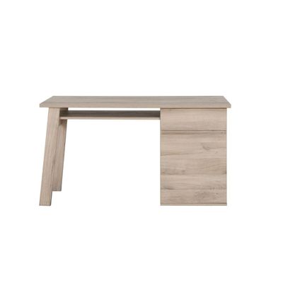 Bureau BALIKHAN - L136 cm - chêne clair