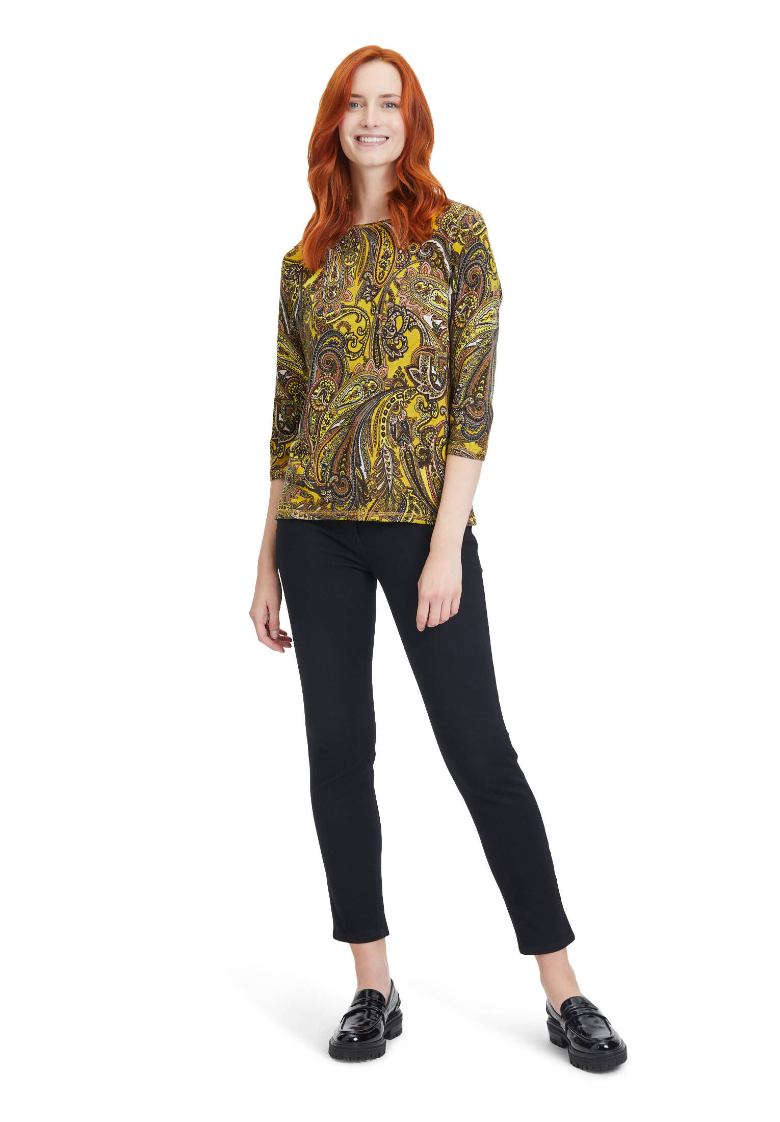 Betty Barclay| Damen Sweatshirt mit Rippenstruktur