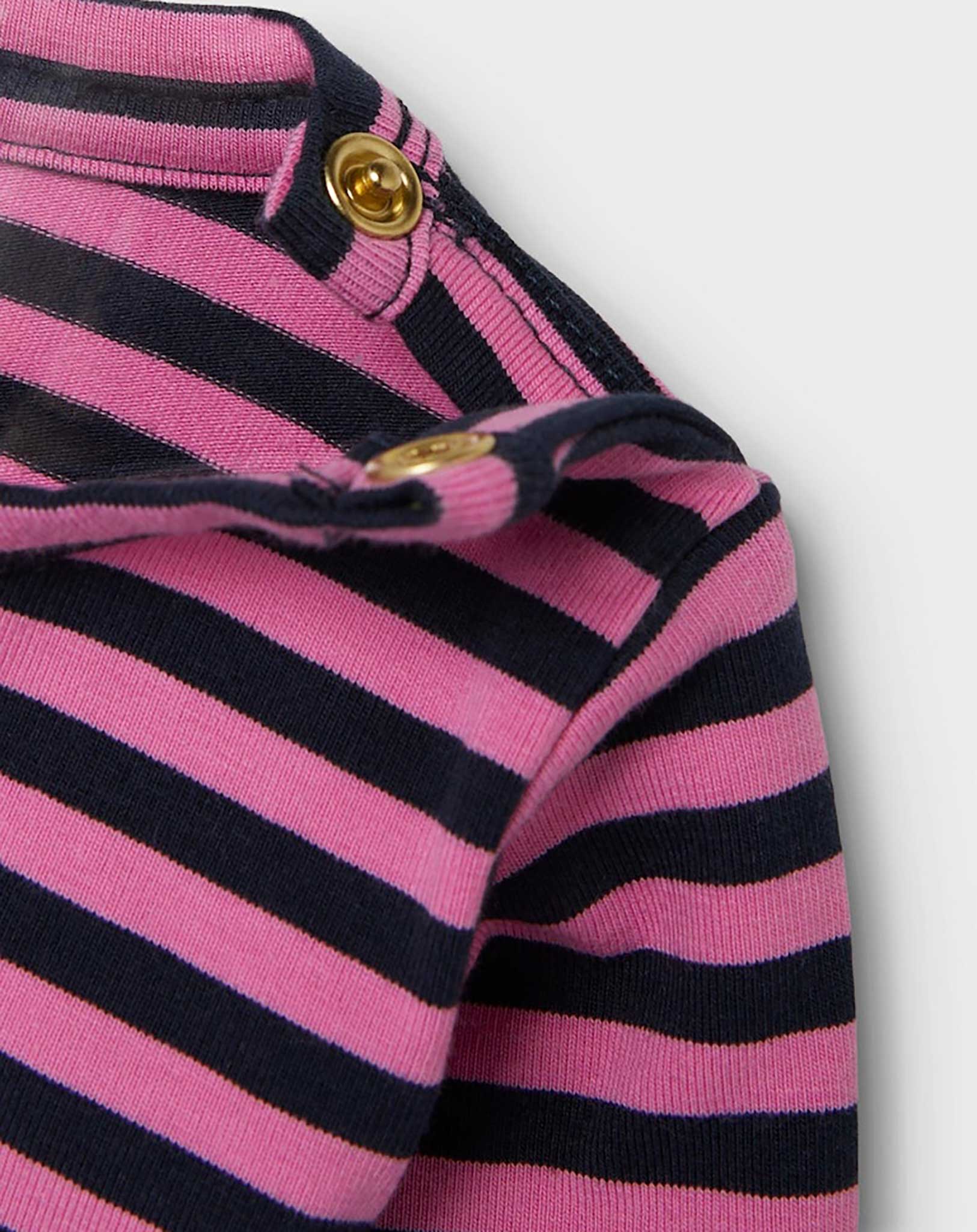 Langarmbody NBFTUNNA STRIPES in wild orchid