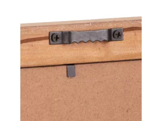 Cadre en bois et tissu