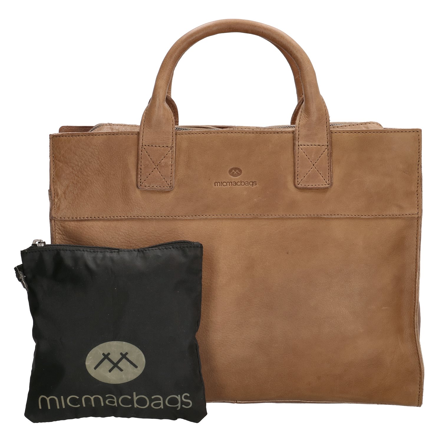 Micmacbags Golden Gate Luiertas donkerzand