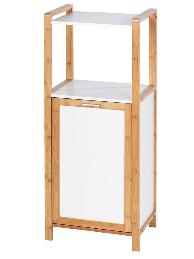 Regal Finja mit Wäschebox, Bambus