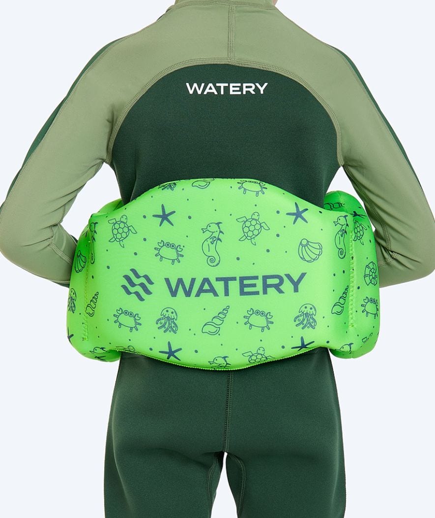 Watery svømmebælte til børn (15-60 kg) - Romney - Atlantic Green