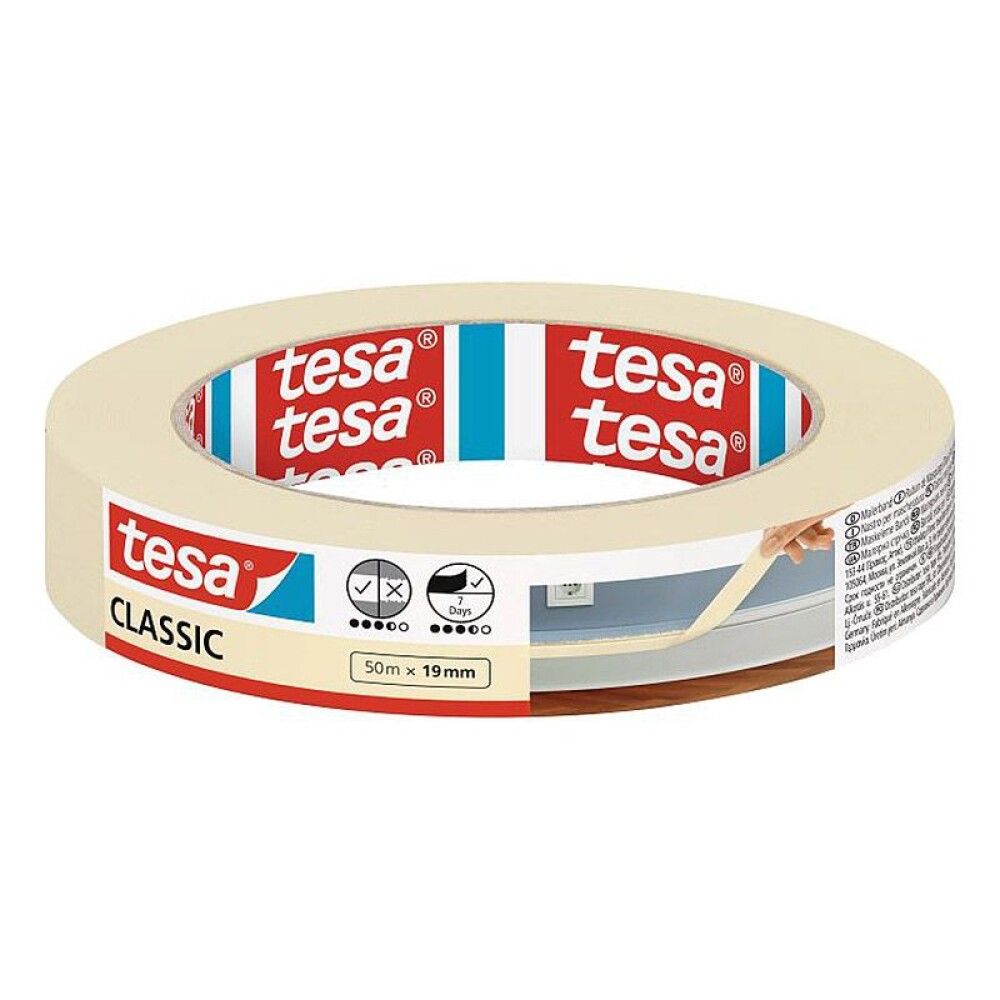 MASKERINGSTAPE TESA CLASSIC 50MX9MM