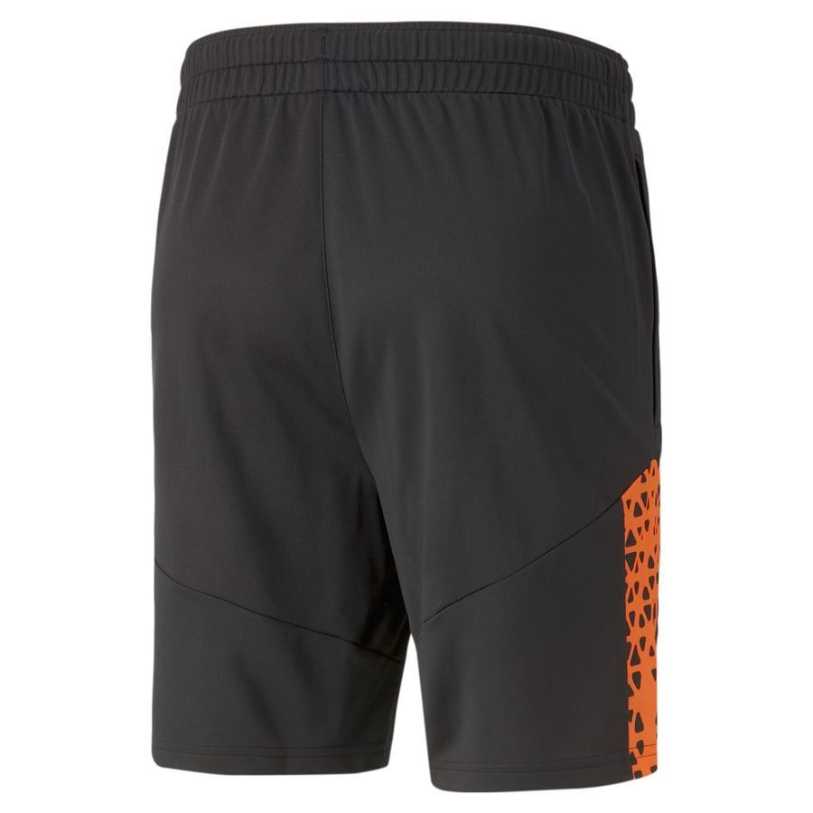 PUMA Short d'Entraînement IndividualCUP - Noir/Orange