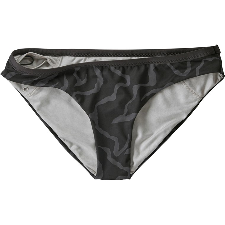 Patagonia Nanogrip Bottoms Women Tiger Tracks Camo Small/Ink Black