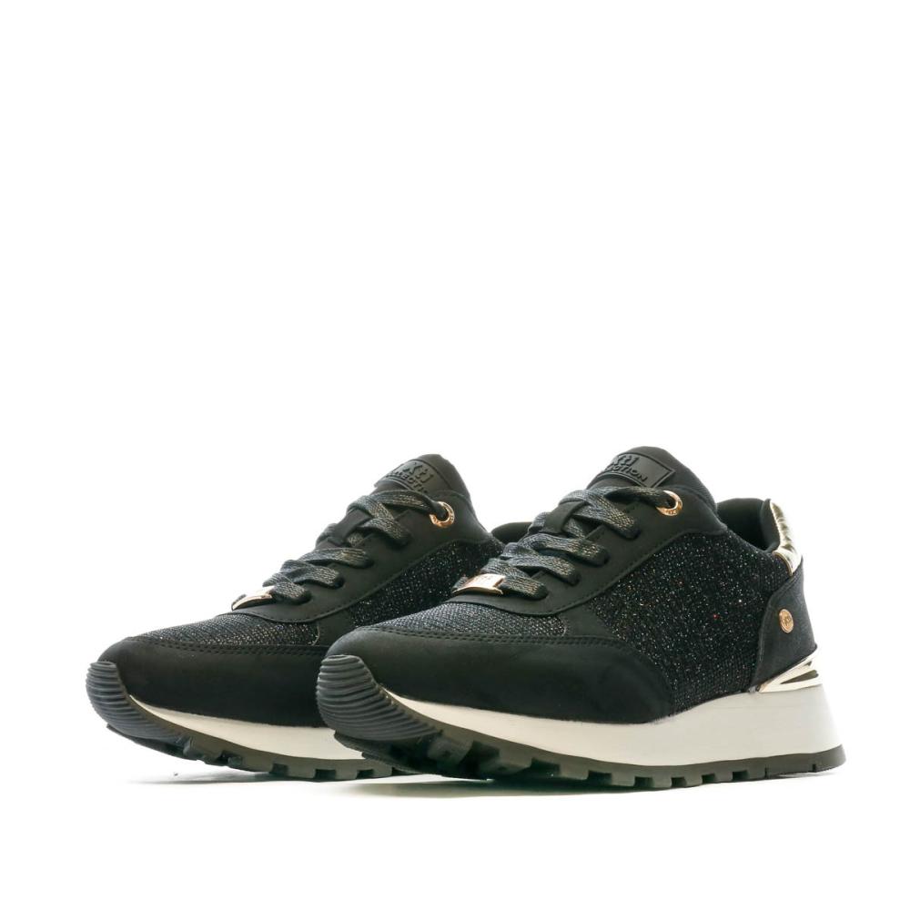 Xti Baskets Noires Femme Xti 612